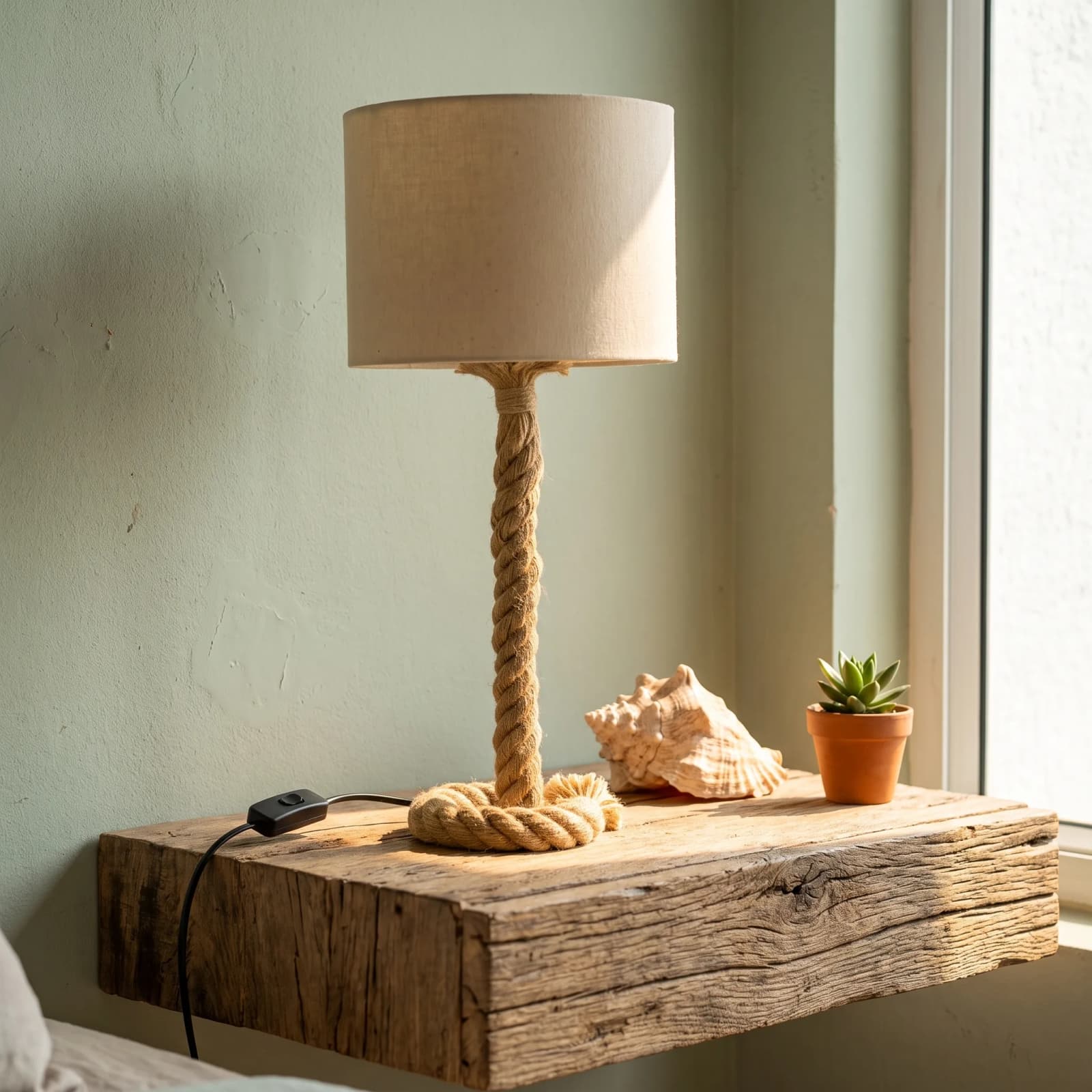 ROPE TABLE LAMP 5