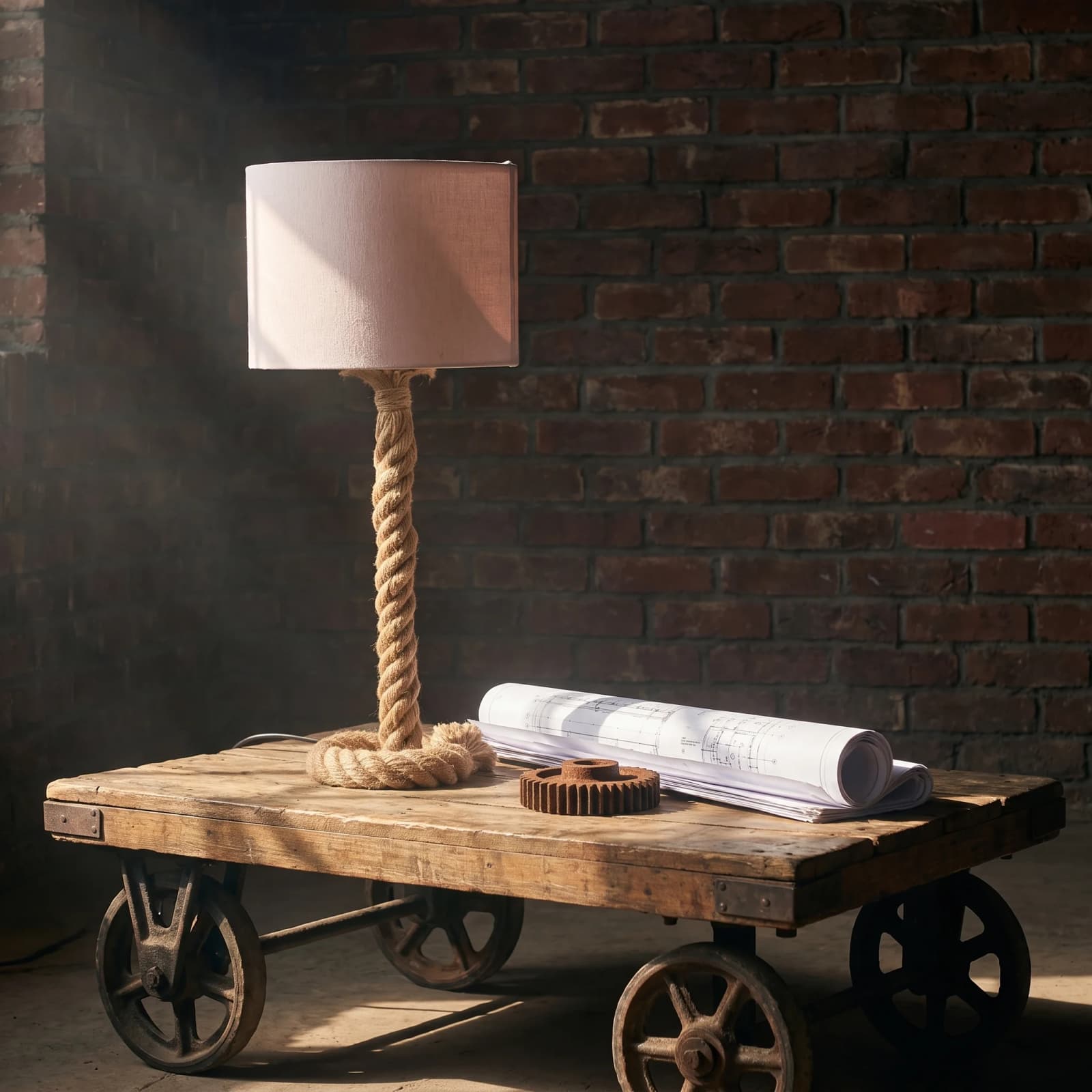 ROPE TABLE LAMP 6