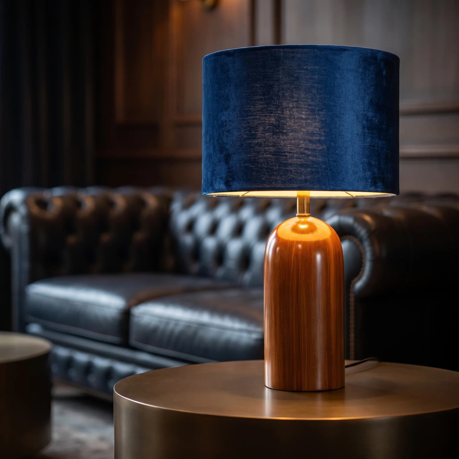 The Royal Sapphire Polished Accent Lamp 4