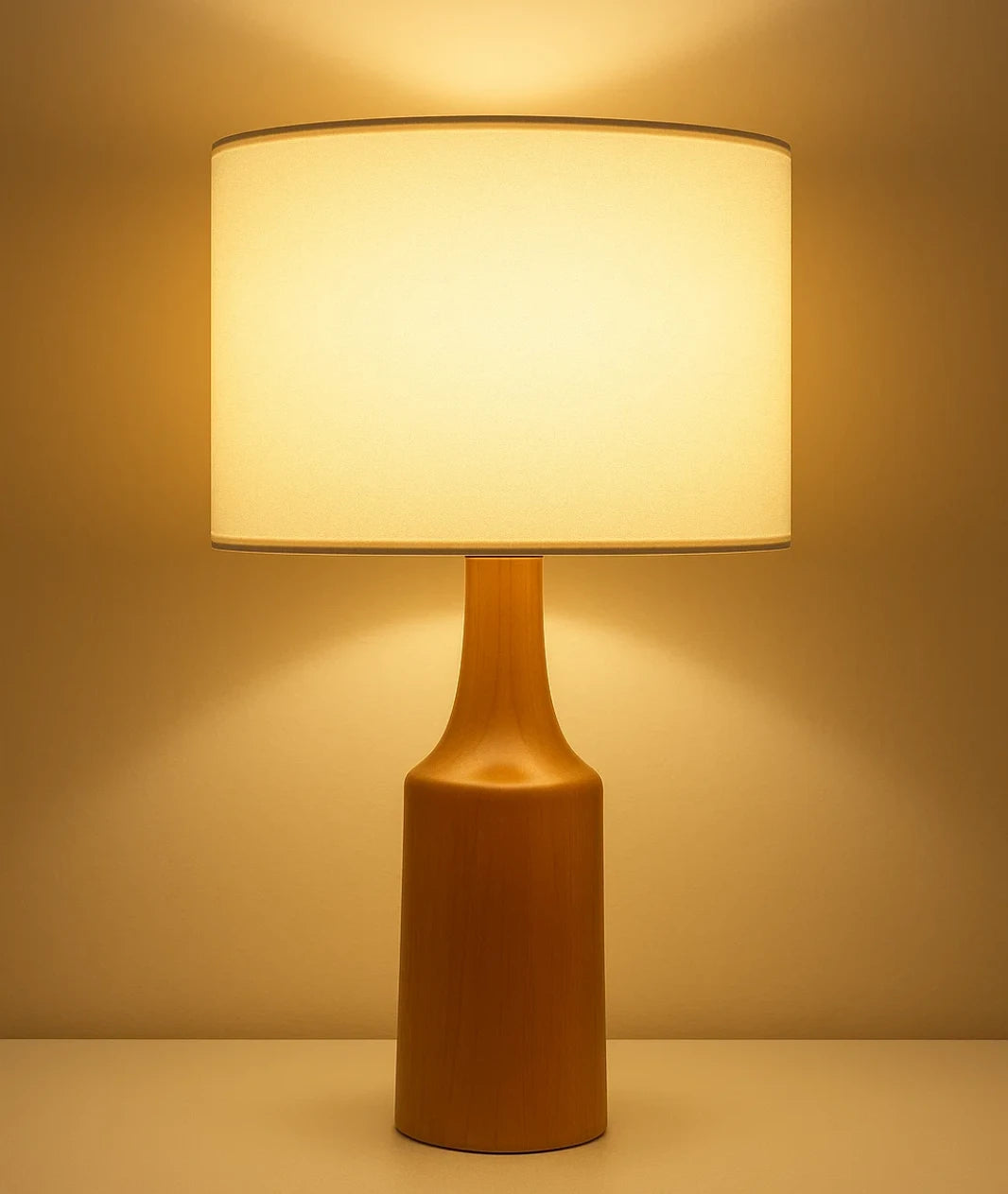 VECTOR  Table Lamp | Wooden Bedside Lamp