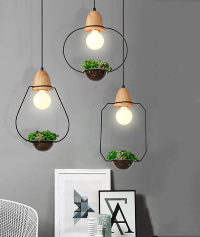 LED Hanging Plant Lamp