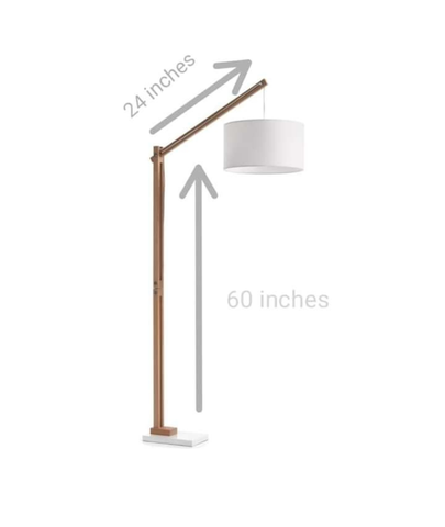 Sigma Floor lamp - 24 inches wide and 60 inches length