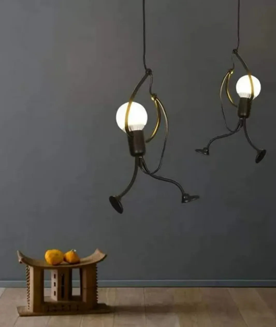Hanging Iron Pendant Light 