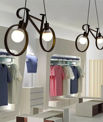 Hanging Bicycle Lamp 