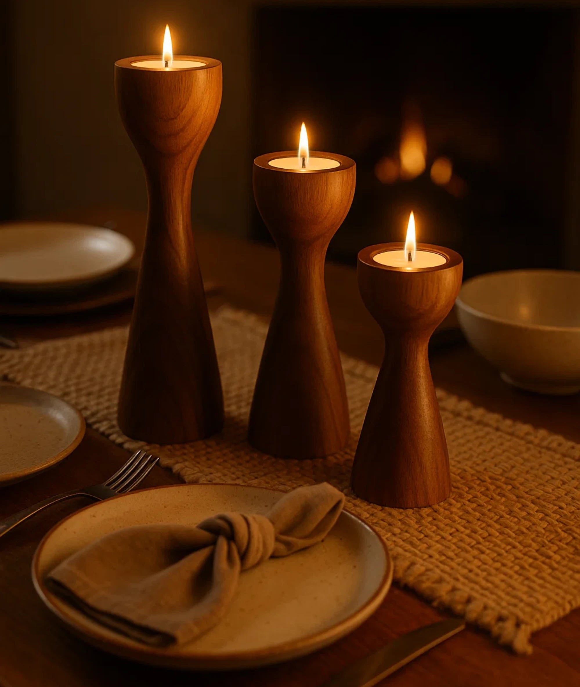 Pillar Tea-Lights Candle Holder