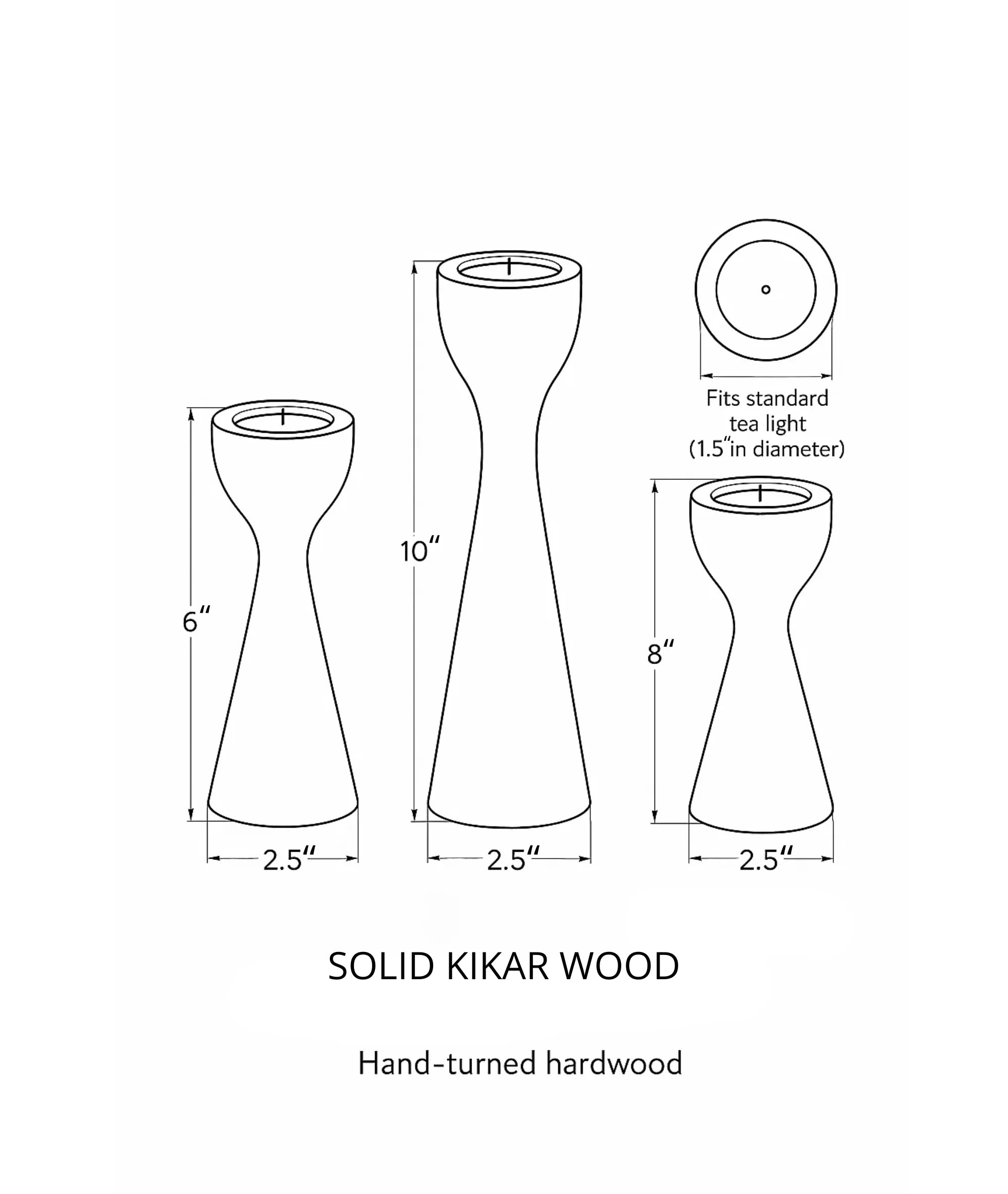 Pillar Tea-Lights Candle Holder