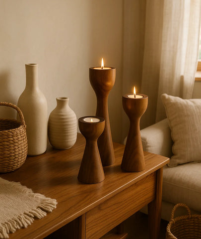 Pillar Tea-Lights Candle Holder