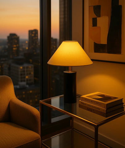 Rambo Wood Table Lamp