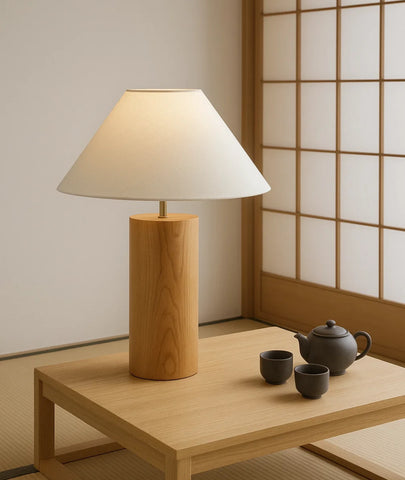 Rambo Wood Table Lamp