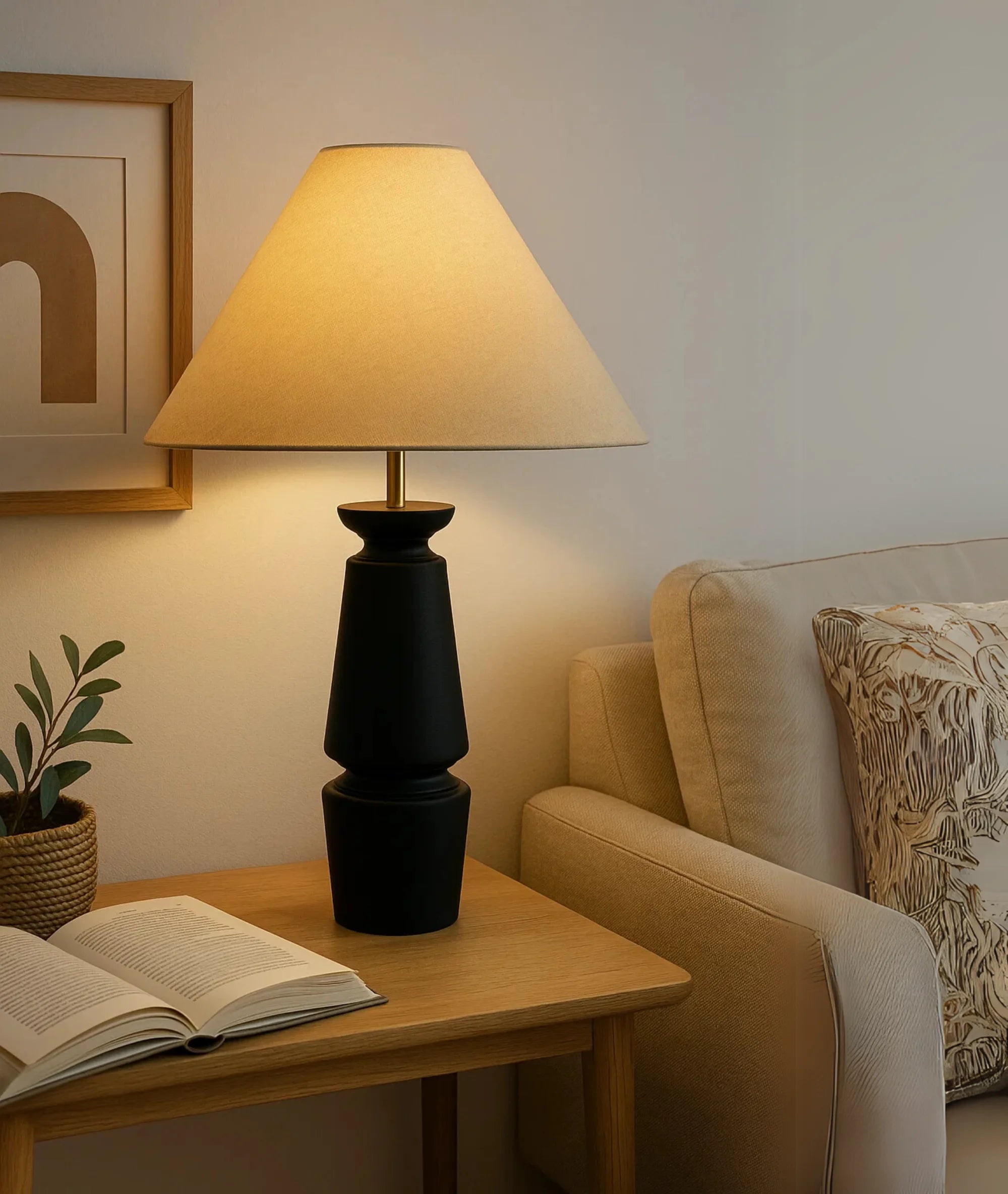 Rhodes Wooden Lamp