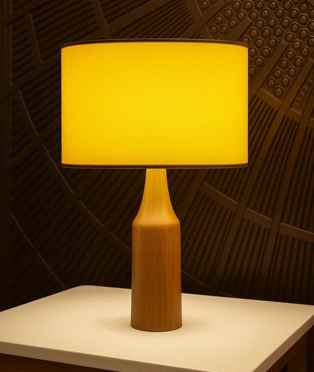 VECTOR  Table Lamp | Wooden Bedside Lamp