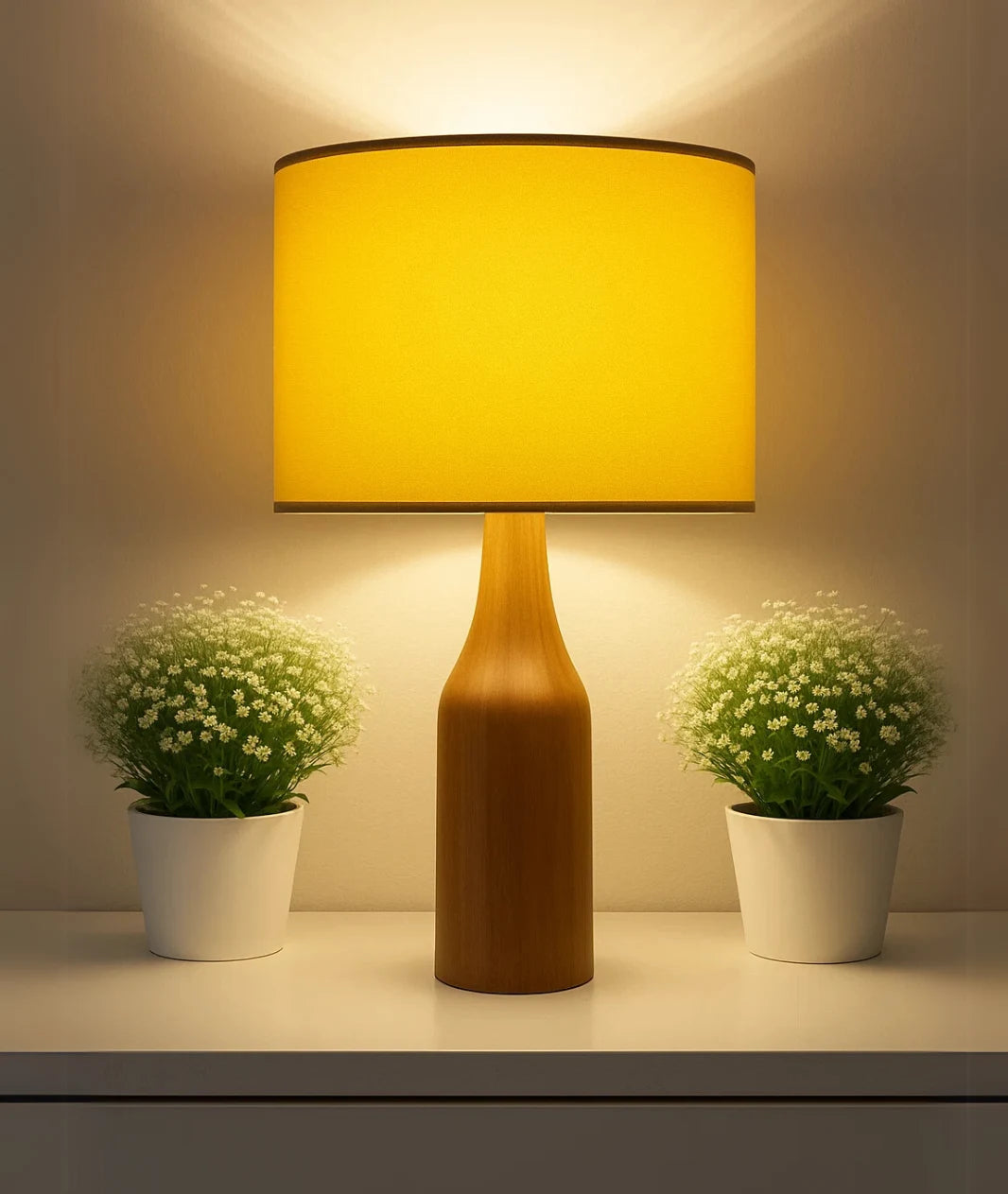 VECTOR  Table Lamp | Wooden Bedside Lamp