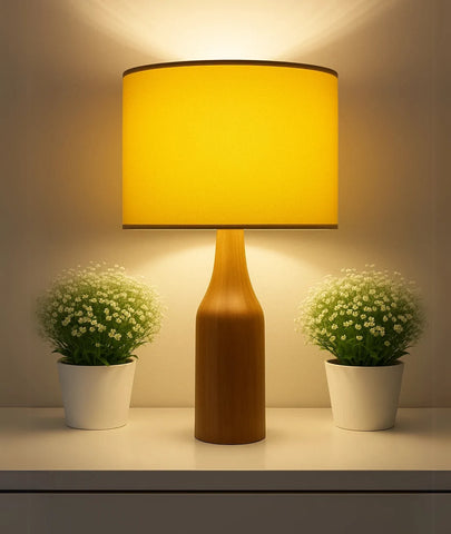 VECTOR  Table Lamp | Wooden Bedside Lamp