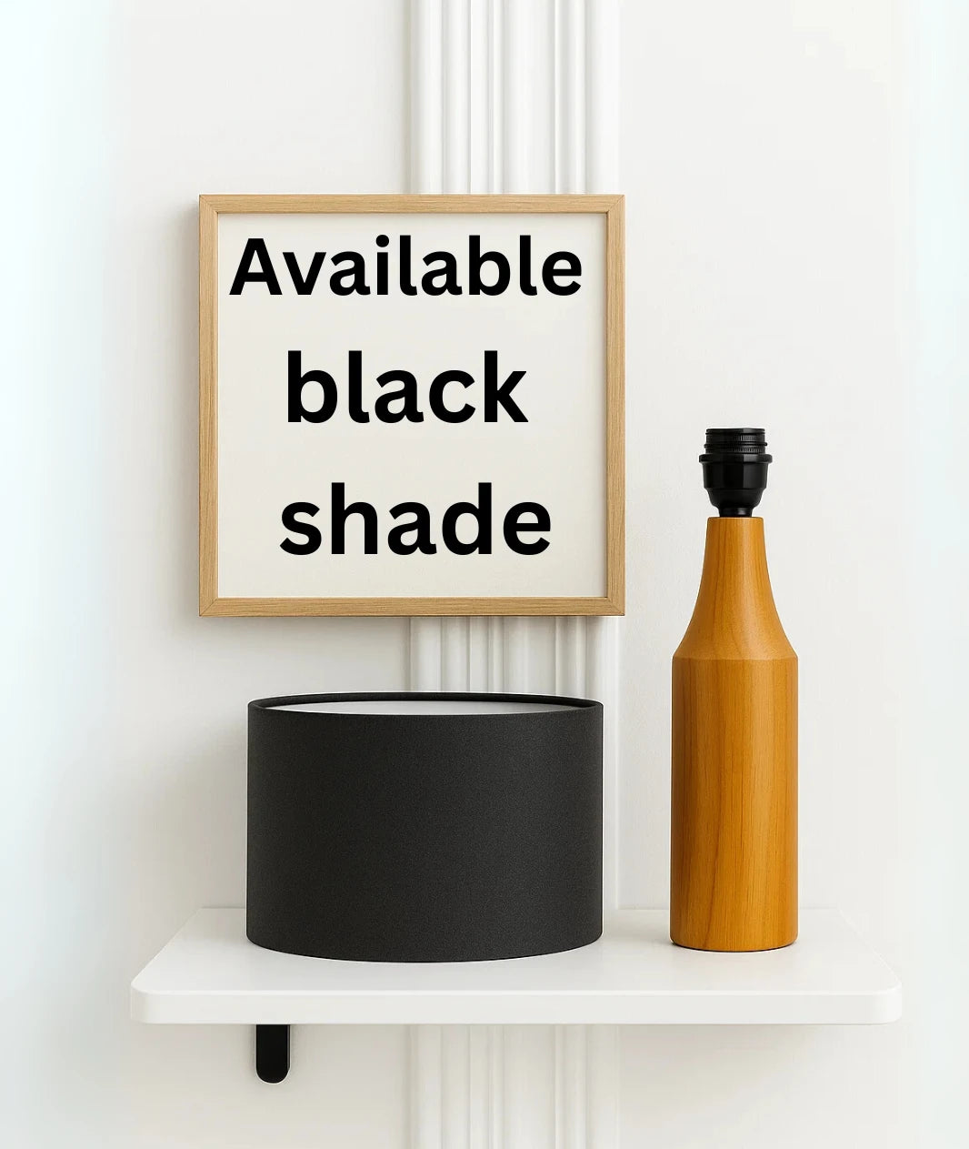 VECTOR  Table Lamp | Wooden Bedside Lamp