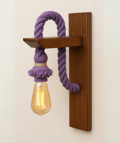 Rope Wall Hanging Sconce
